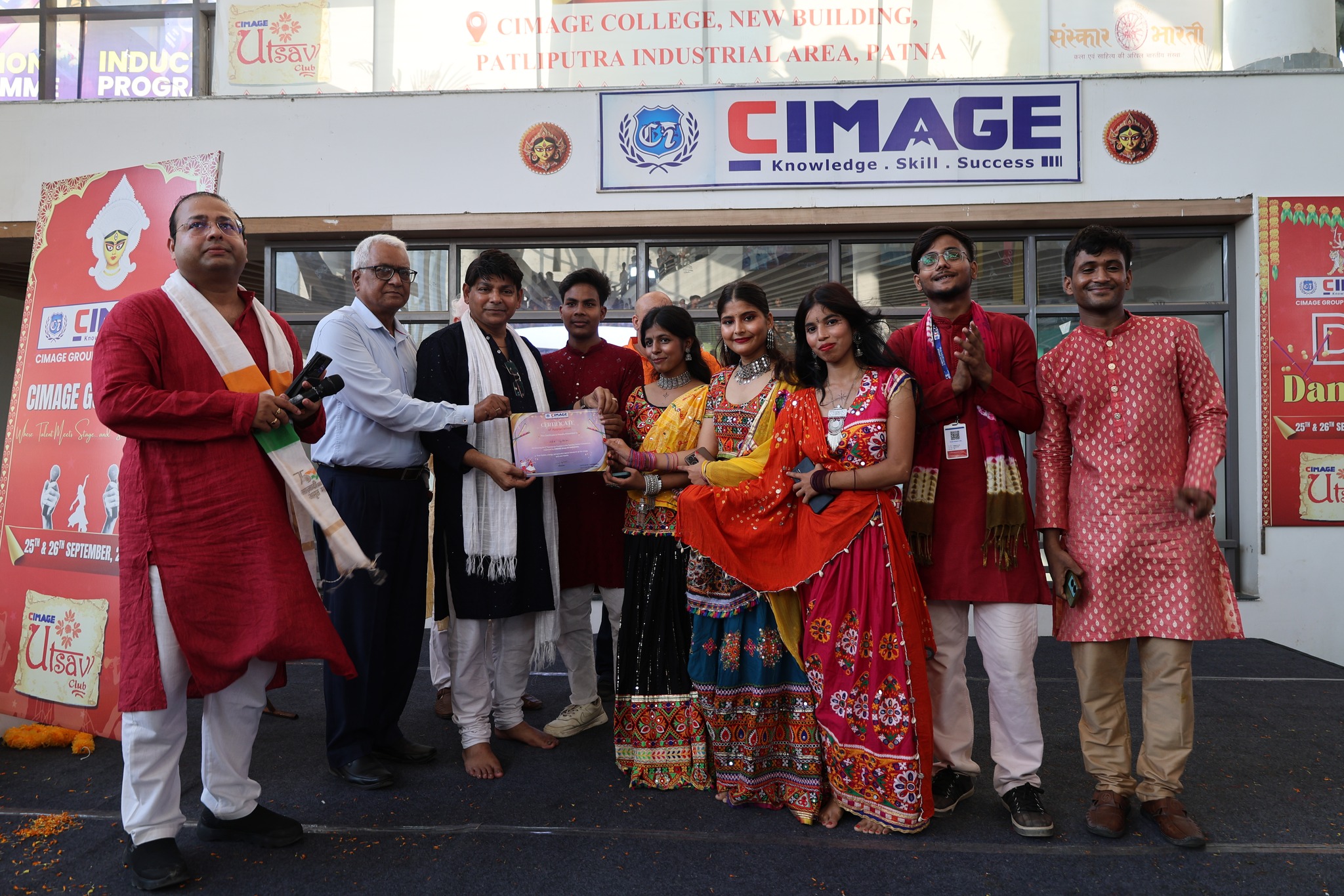 Freshers’ Day 2025 at CIMAGE College: A Celebration of Talent, Friendship & New Beginnings
